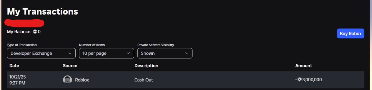 Njbbear's tweet image. Just cashed out 3m robux!! All this helps towards my future and I am forever grateful😄
#DevEX #robloxdevelopers