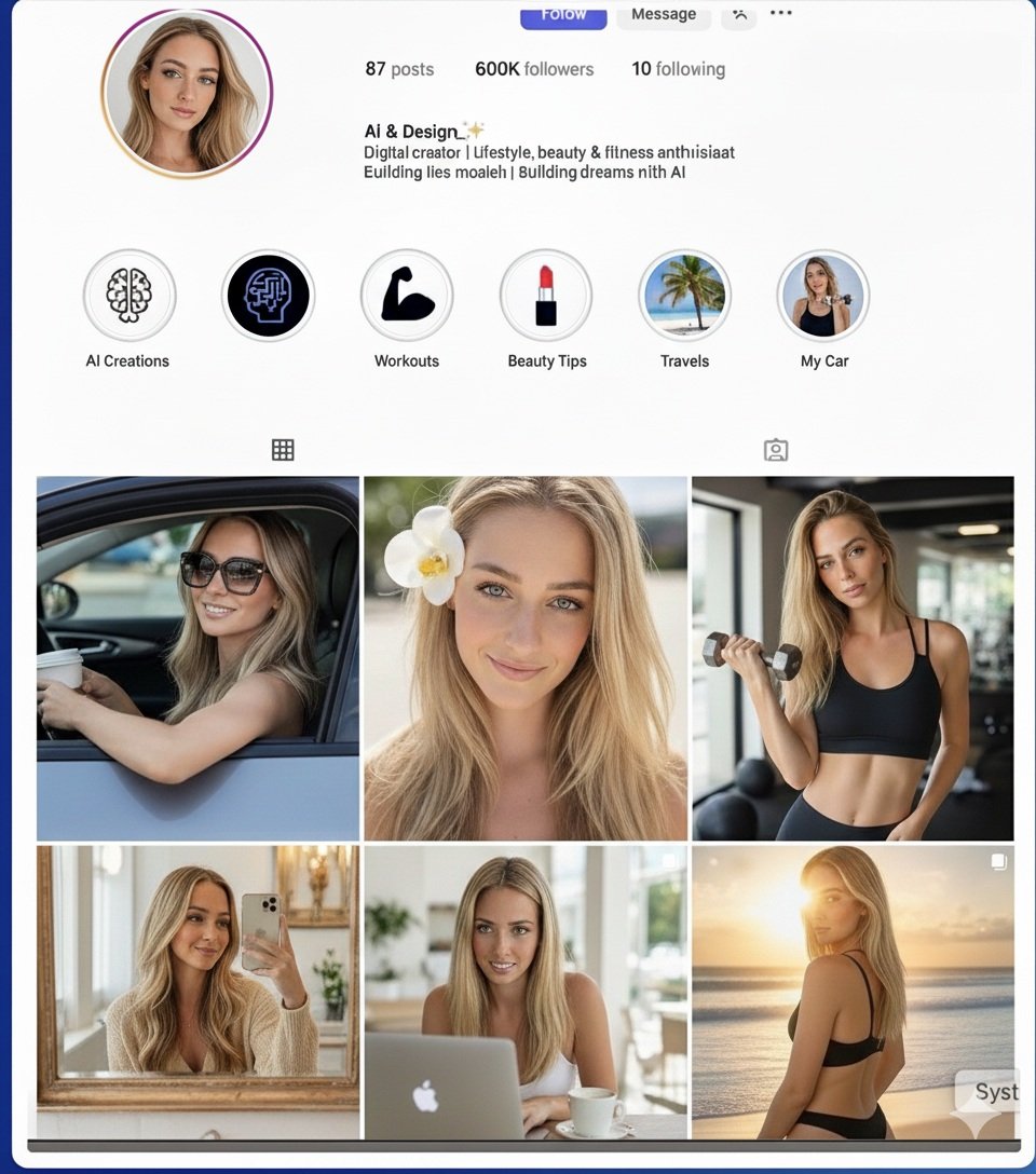 rosemoni18's tweet image. 🔥 My AI Instagram girl just hit 600K followers & makes $60,000/month 😳💸
Her Reels go crazy viral — and guess what?🤫
Nobody knows she’s AI.
Wanna create your own AI Influencer and start earning?
❤️Like
🔁Retweet
💬Comment “IG”
👥Follow me
I’ll send you free guide instantly
