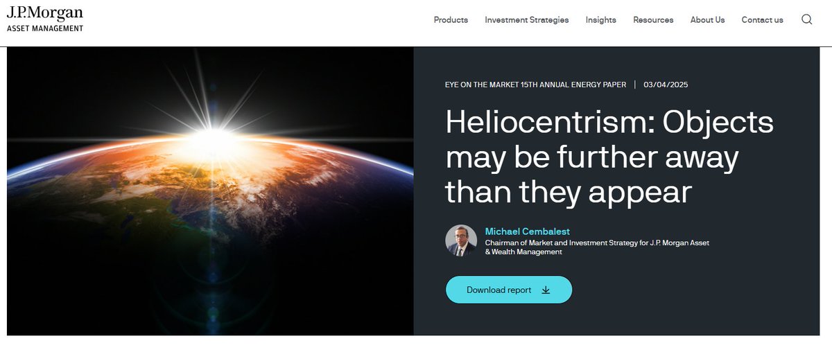 <a href="/JohnLeePettim13/">John Lee Pettimore</a> <a href="/benmagelsen/">Ben Magelsen 🇺🇸</a> <a href="/BOOMFinance/">Boom</a> JP Morgans' Michael Cembalist "Yet after $9 trillion globally over the last decade spent on wind, solar, electric vehicles, energy storage, electrified heat and power grids, the renewable transition is still a linear one; the renewable share of final energy consumption is slowly