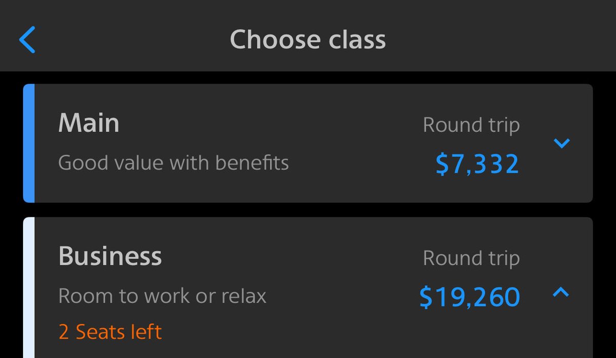 I keep hearing that it’s a great time to go to Japan because there is a good conversion rate and “low priced.”

So, why is the airfare $14k-$20k?

Maybe I will stop over in Hawaii and hop on Japan Airlines or something instead of a US carrier.

⁦<a href="/octal/">Ryan Lackey</a>⁩ got tips?