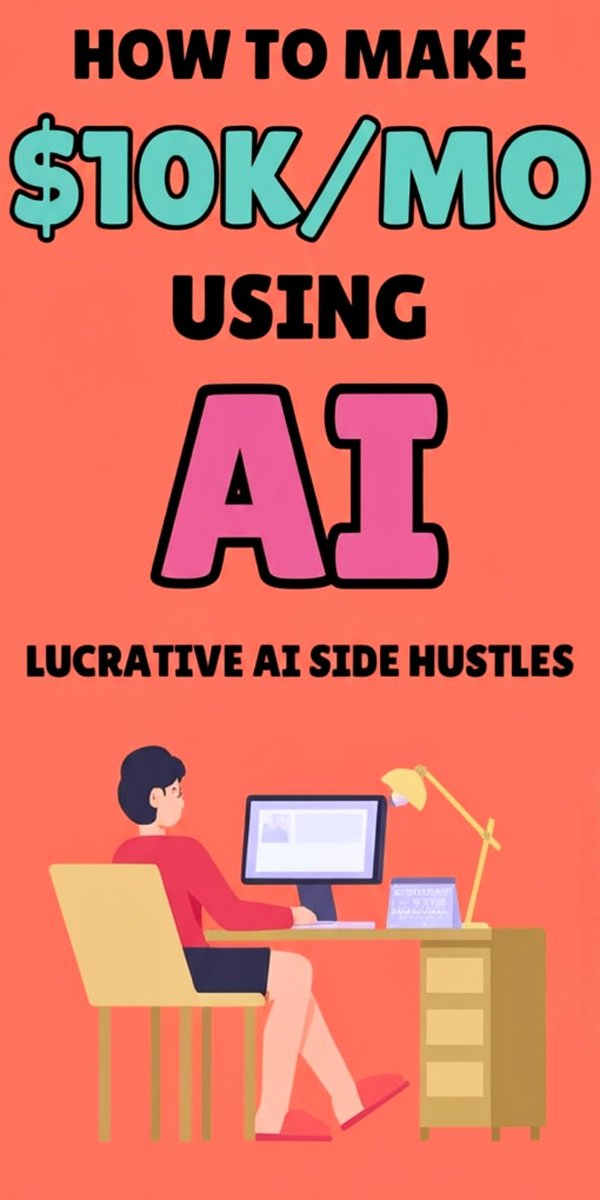 🤖 People are earning $10K/month using AI!

No coding. No big investment.
Just smart use of free AI tools 💡

I’ve made a full list of AI side hustles you can start today — even as a beginner 🚀

Want it?
❤️ Like | 
🔁 Repost | 
💬 Comment “AI”
👉 Follow me to get the full guide!