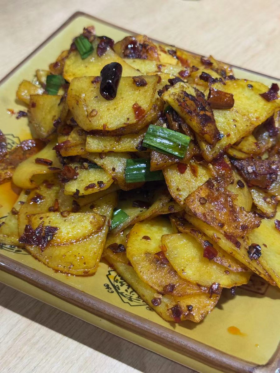 炒洋芋片～怒吃两碗饭