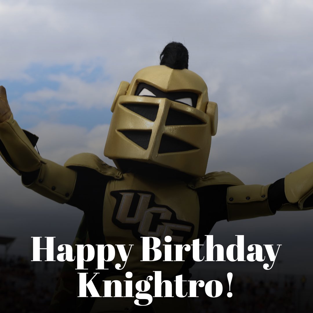 UCFKnightNews's tweet photo. Happy birthday @UCF_Knightro, from all of us here at Knight News!
#ucf #knightro #birthday #college #collegelife #collegemascot #ucfknights #ucfalumni https://t.co/SyPSSeLpFO