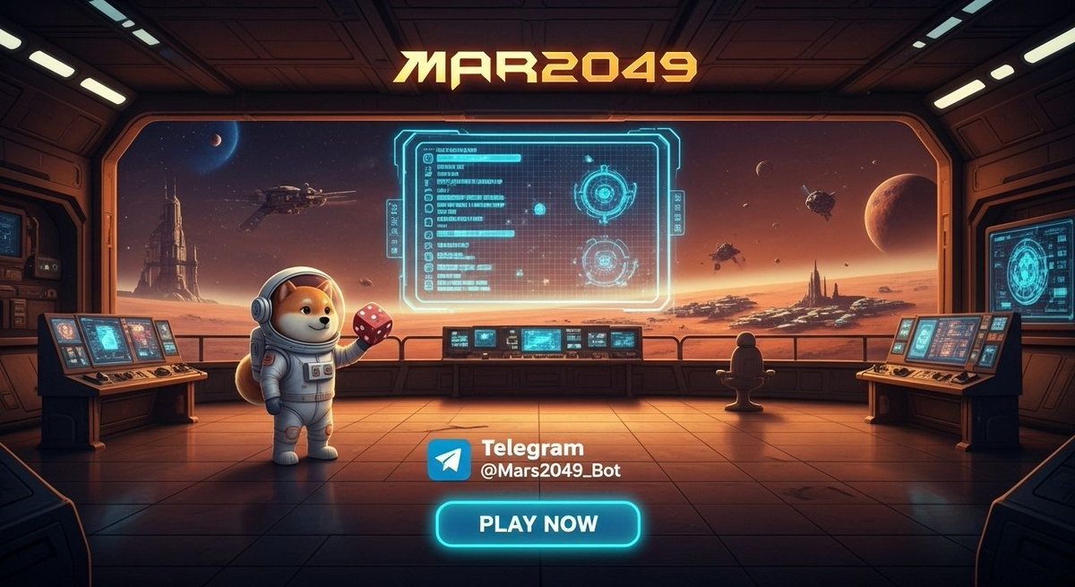 mars2049online's tweet photo. 🏆 Climb the Mars Leaderboard.
💎 Earn glory. Win rewards.
Every roll counts — conquer your destiny on Mars 🚀
🎮 Play now: https://t.co/Vb0ZFXjuDo
#Mars2049 #CryptoGaming #GameFi #TON #PlayToEarn #LeaderboardChallenge https://t.co/zyLuCXu9Lb