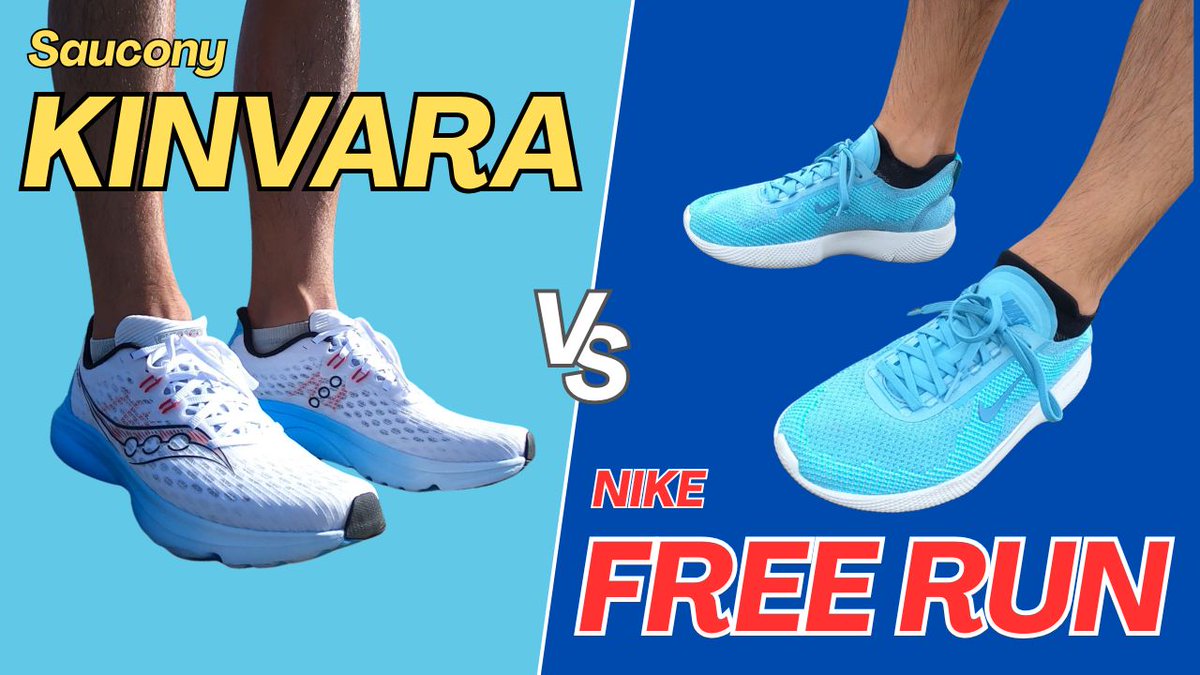 F_shokai_RC's tweet image. さあ、原点回帰!
NIKE FREE RUNとSAUCONY KINVARA
ランンナップにあると「履き分け効果」が高まる
そんな2足です
youtu.be/VhDsEmHLd6c
#nike #saucony
