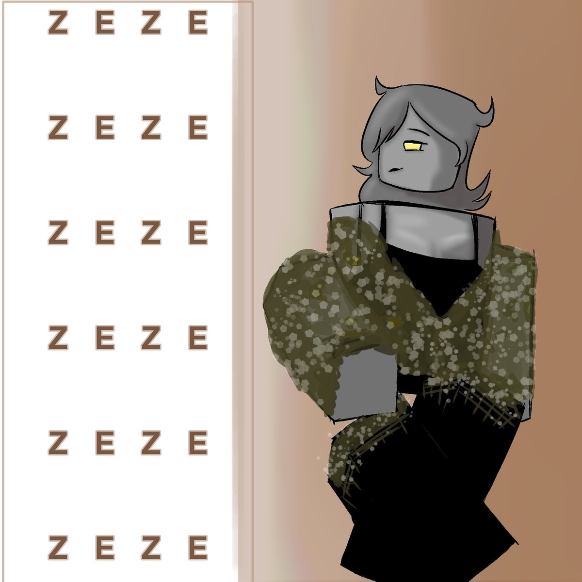zeni_zetty's tweet image. Trying new style for Zeze
#forsakenoc #oc #robloxoc
