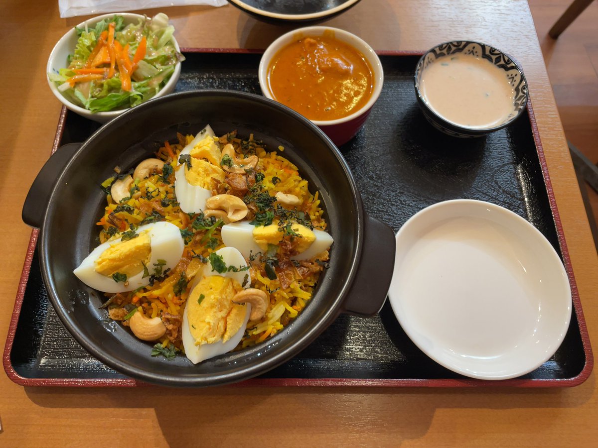 近所に美味しいビリヤニ店があったー！色々巡ったけどここいいね！