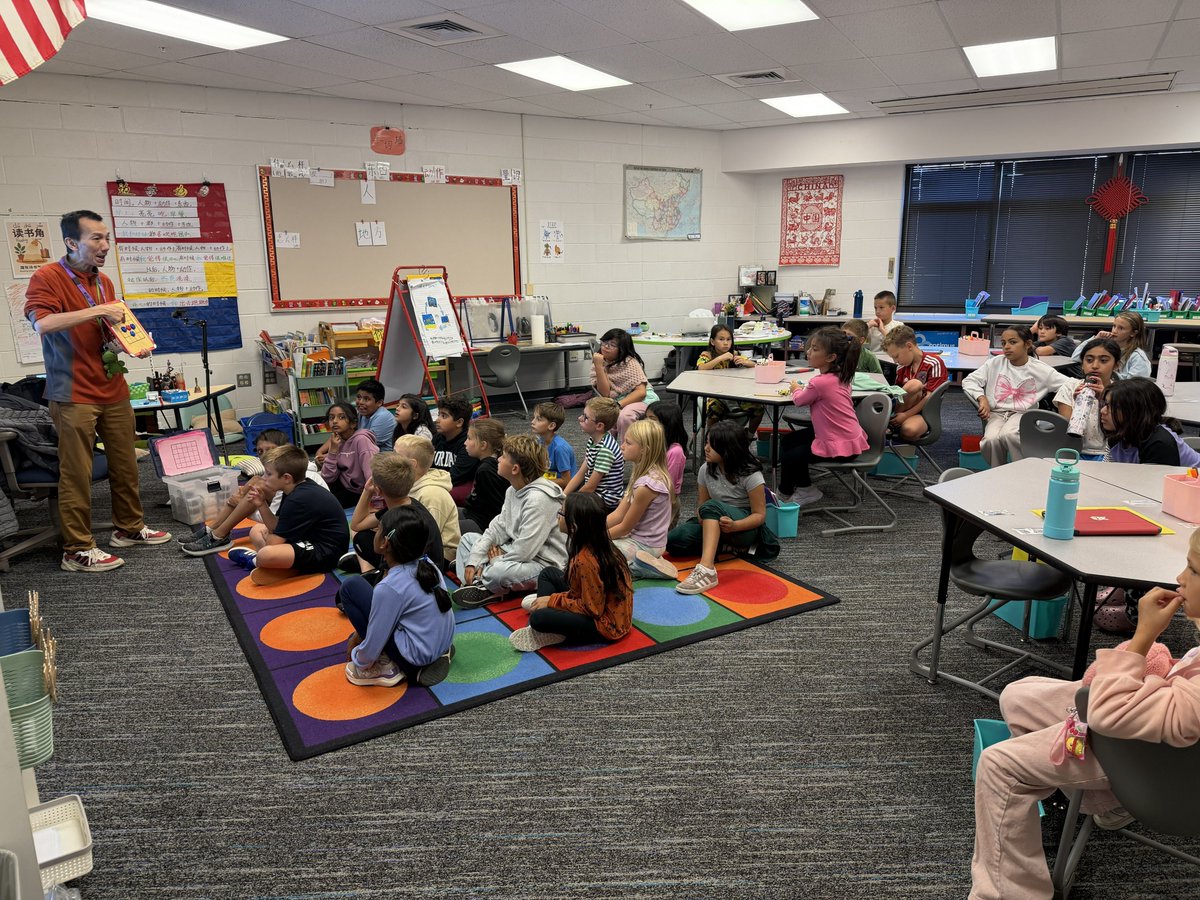 goandmath's tweet image. Students at Barbara Rose Elementary enjoyed learning and playing the game of Go. The activity helped them practice strategy, patience, and creative thinking while having fun in the process.