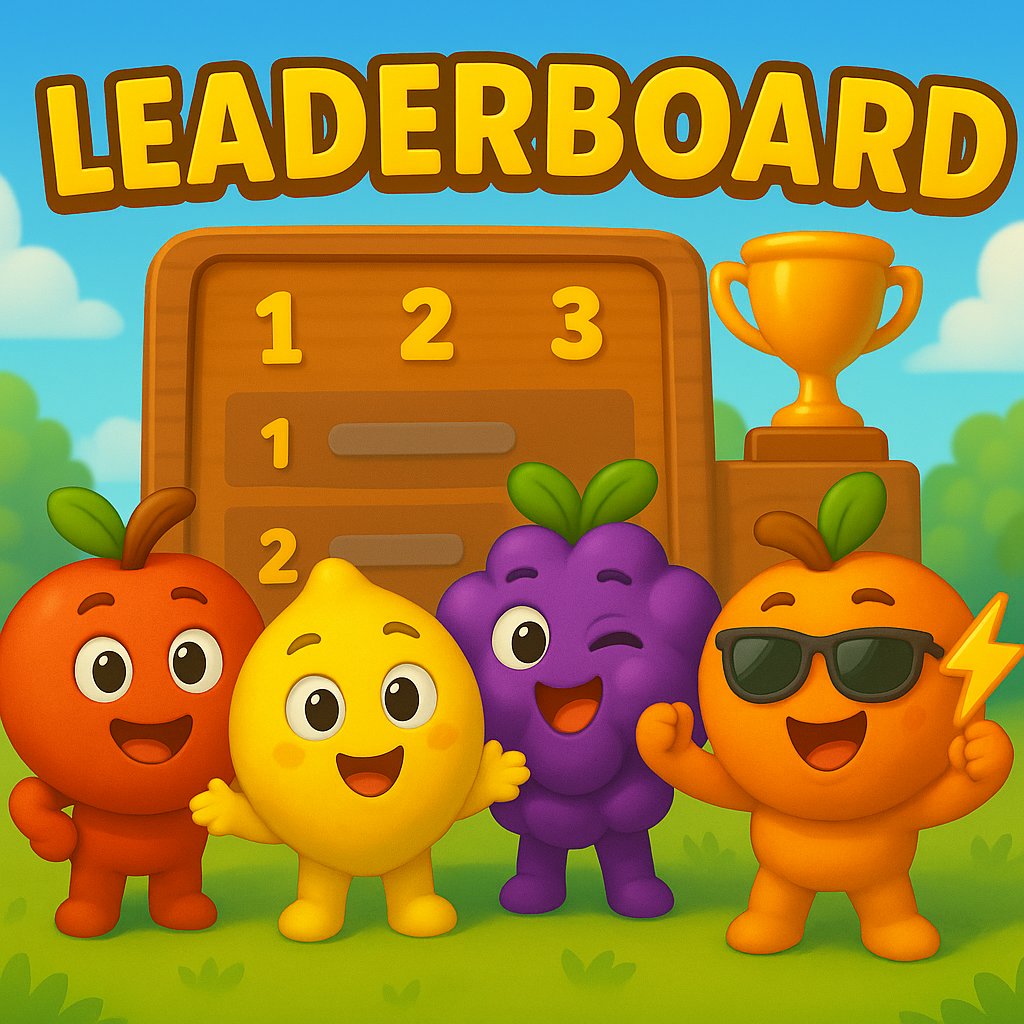 🍎🍋🍊🍇 
Poplings are getting competitive... 👀 
The leaderboard is heating up — who’s ruling the top this week? 🏆  

💬 Drop a 🍇 if you’ve climbed up this week, or a 🍋 if you’re still grinding for that combo streak! ⚡  

🎮 Play inside Telegram: t.me/sagapop_bot  
👥