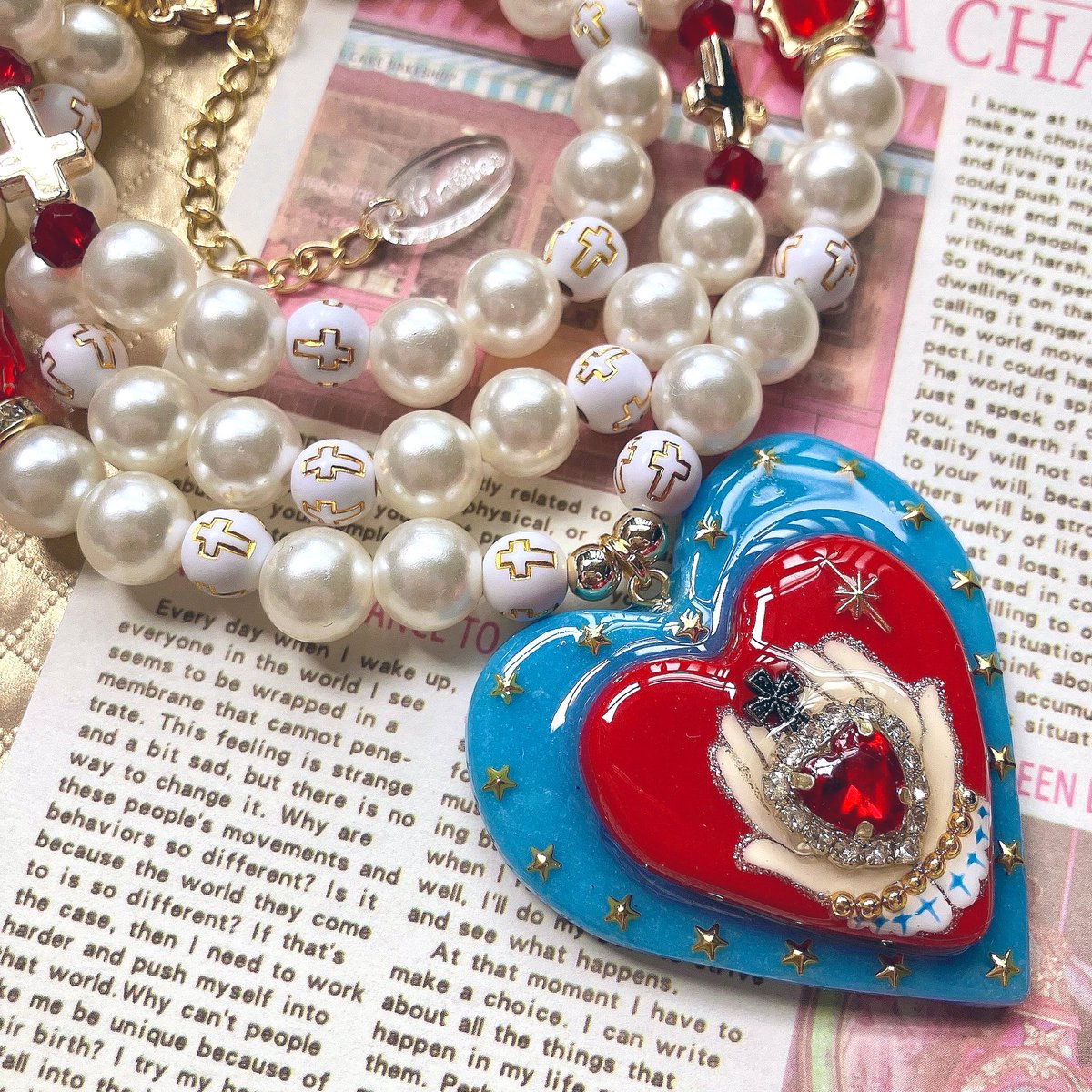 RaTcHaN999's tweet image. ✧NEW ITEM✧

DOUBLEHEARTネックレス【hand paint】

sugarratties.thebase.in