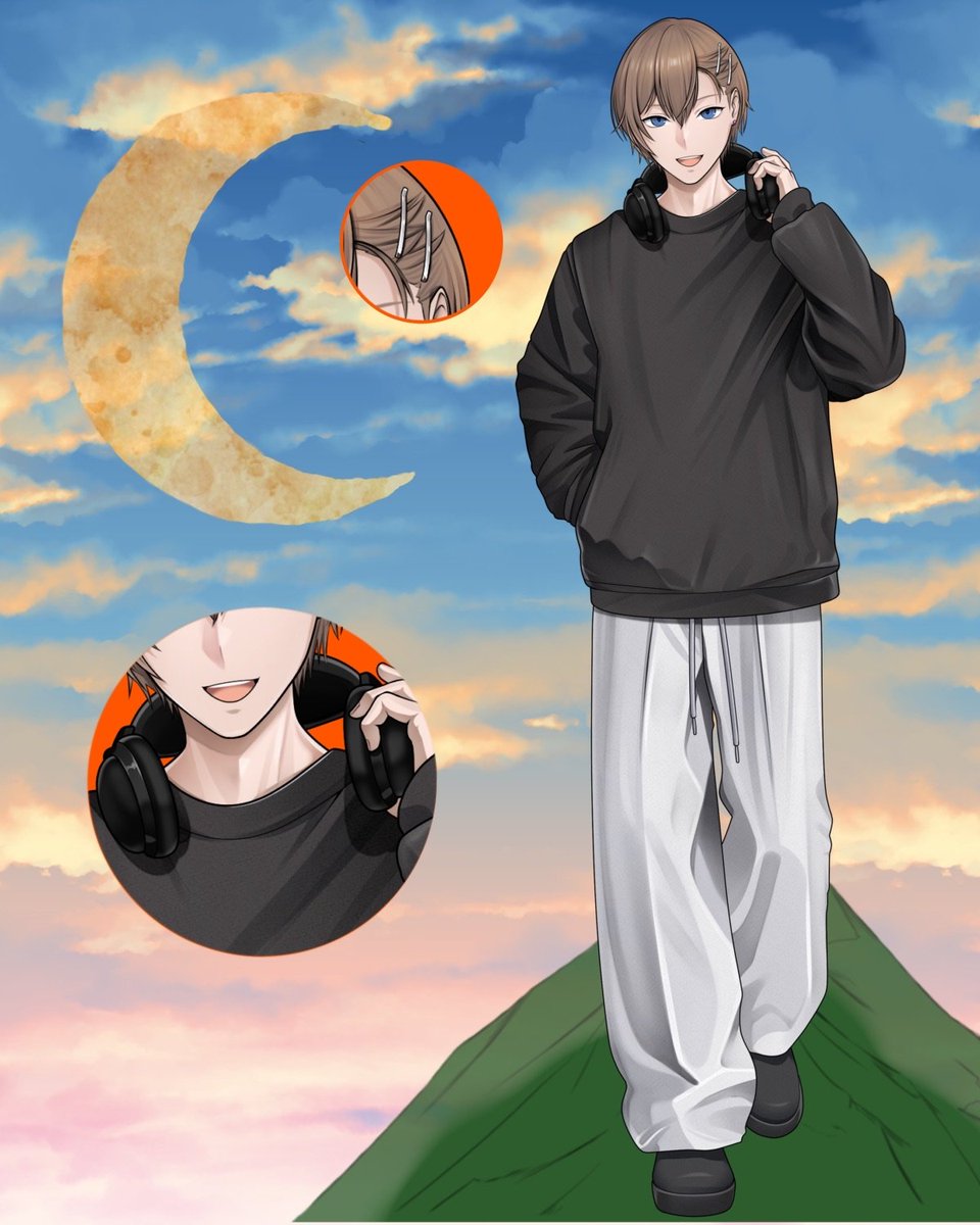 mikazuki998's tweet image. 皆さんのお陰で無事全部開けることが出来ました！
ありがとうございます！
普段はゲーム(FPSが主に)曲はちょっとマイナーなところを聞いたりとアニメを見ます！
ちょっとラフすぎる姿です！
改めてよろしくお願いします！
  #立ち絵公開チャレンジ達成 
 #IRIAM準備中 
 #IRIAMライバーと繋がりたい