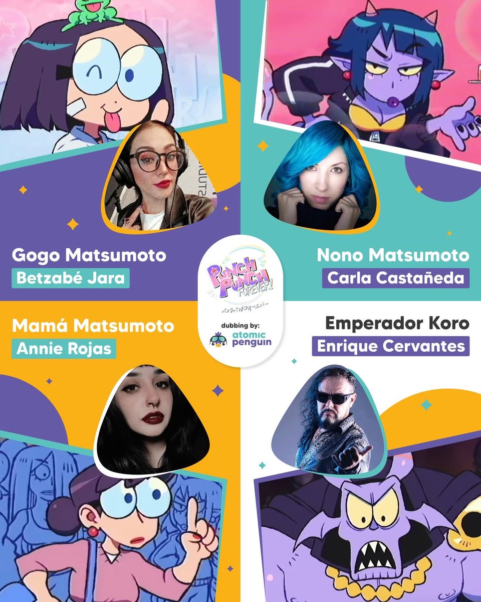 Ya puedes escuchar el doblaje del ep “My Little Slasher” de Punch Punch Forever. Solo cambia la pista de audio a Español Latam  en el canal de YT de <a href="/speedoru/">🤠</a> 😀

¡Gracias a todo el equipo y a Speedoru por confiar en nosotros!
youtu.be/f5DkKJdJs9Q?si…

 #punchpunchforever