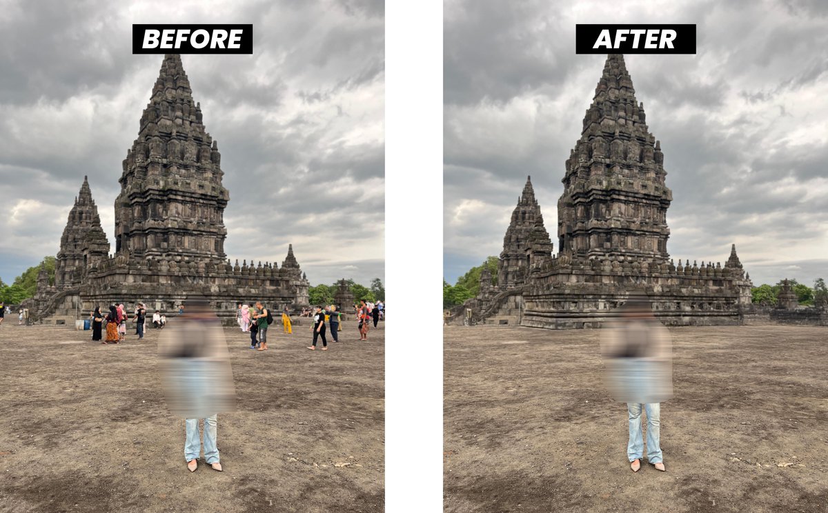 RAcreativaa's tweet image. JASA EDIT FOTO :
- Merapikan foto
- Hapus objek & menambah objek
- Replace objek
- Photobomb
- Retouch background
info lebih lanjut klik link di bio ya