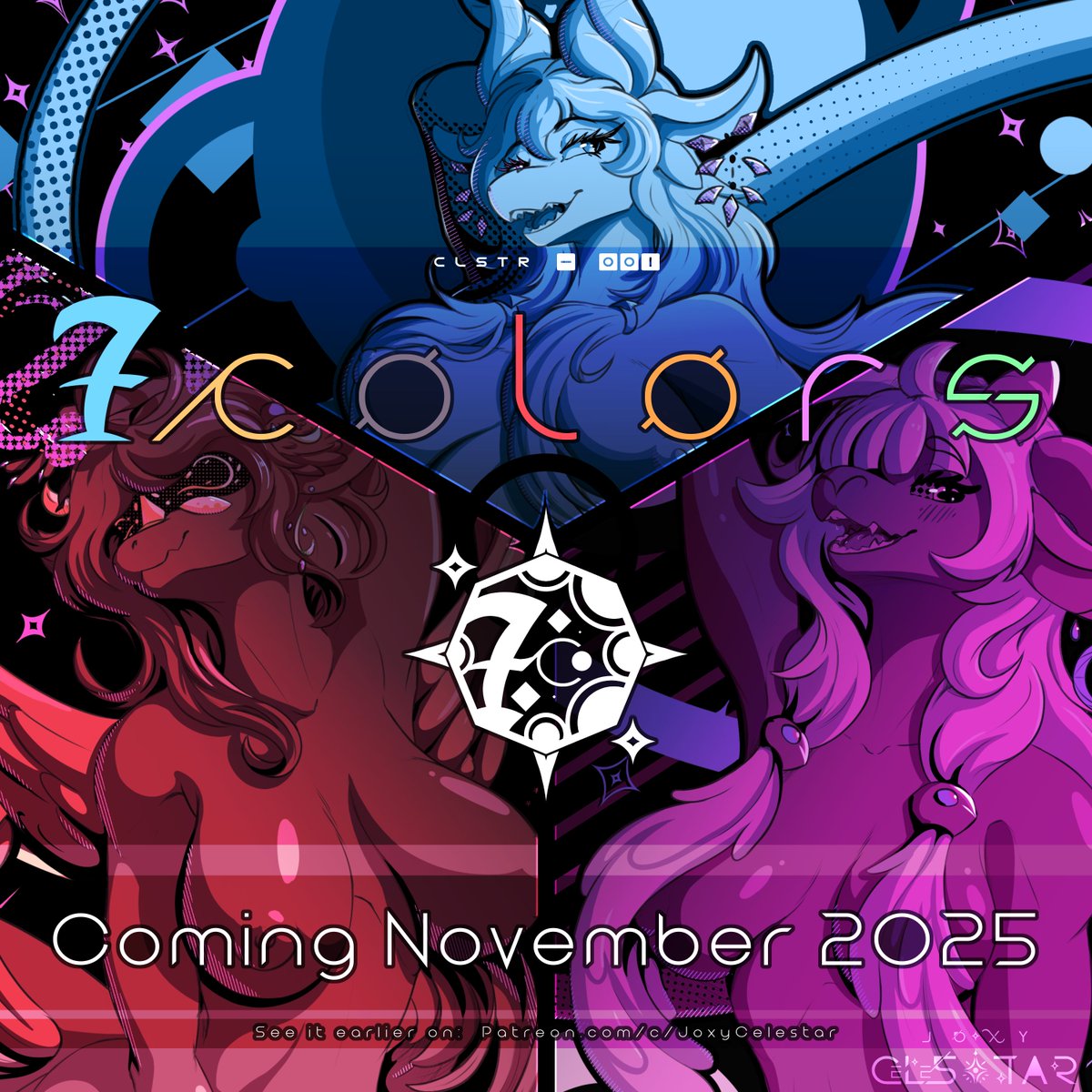 I know it's been a while, been working on a little something lately

here's the teaser for my upcoming image set:
7Colors

you can see it early (in my bio), alongside sketches and other stuff I plan to post there.