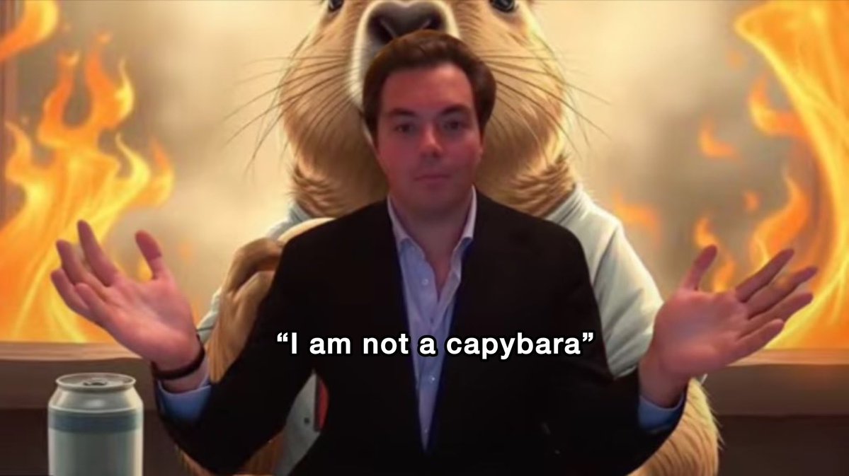 xMarketNews's tweet image. BREAKING🚨 CAPYBARA STOCKS SAYS “I AM NOT A CAPYBARA” 

Capybara Stocks Purchased 3.1 Million Shares Last Week, 4% of Beyond Meats Float $BYND

In 2021, Roaring Kitty said “I am not a cat” during the $GME squeeze 

We are living in 2021 again⬇️
