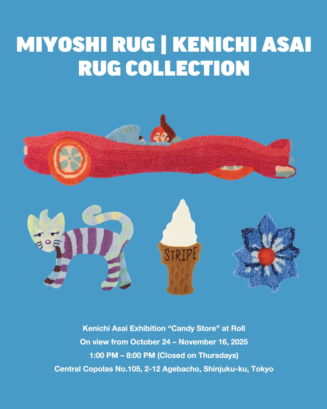 MIYOSHI RUG / EVANS on X: 