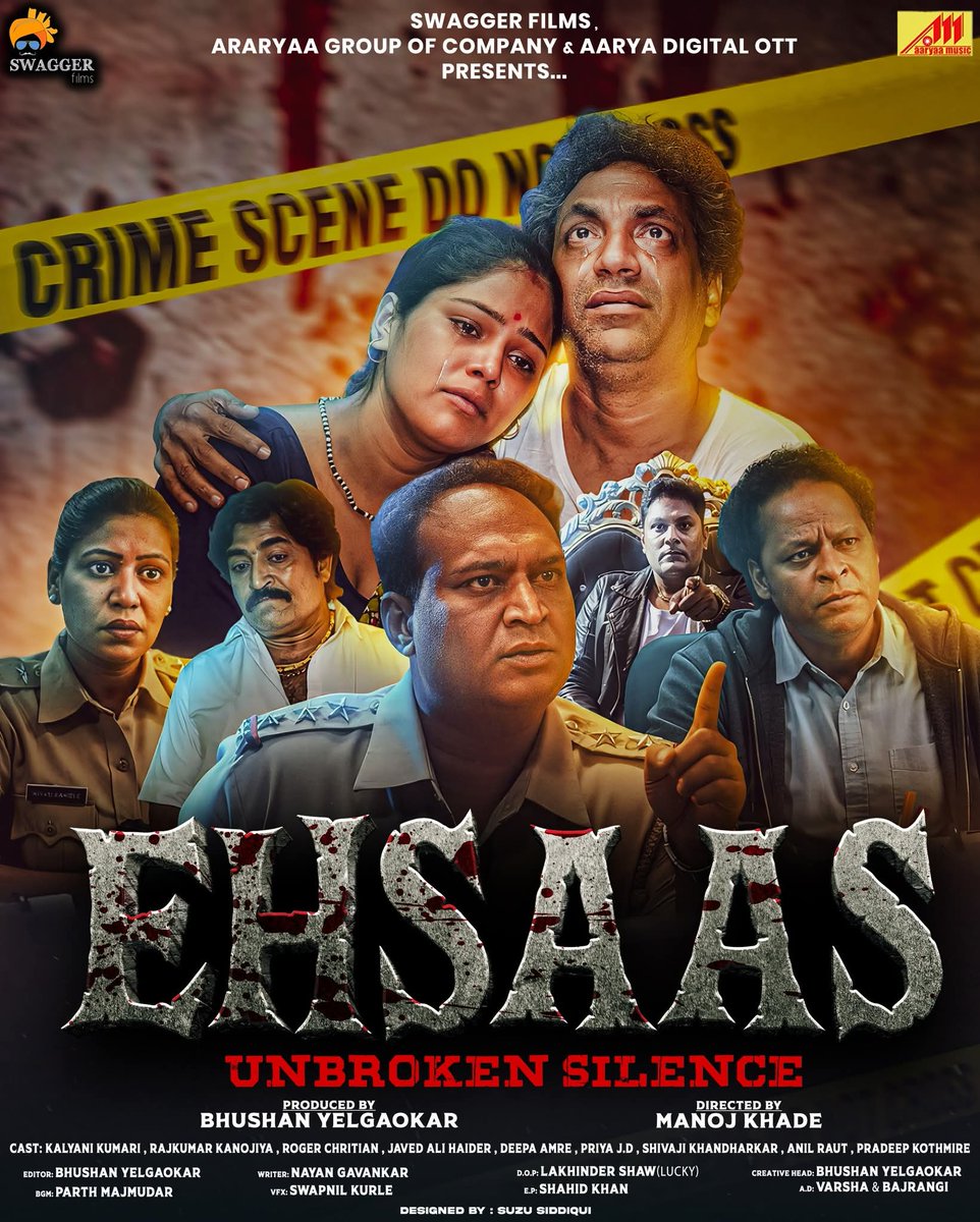 rajkumarkanojia's tweet image. खुबसुरत लोंगों को ढुंढने से बेहतर है उन चेहरों को देखना जिनकी मौजूदगी से आपकी पुरी दुनिया खुबसुरत बन जाती है
PS एहसास - अनब्रोकन साइलेंस बहुत जल्द रिलीज होगी।यह हिंदी, बंगाली, तमिल और तेलुगु सहित चार भाषाओं में दर्शकों को देखने को मिलेगी।
#webseries #AaryaaDigitalOTT #AaryaaDigit