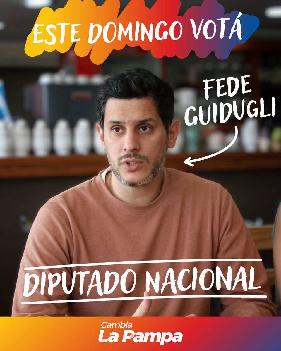 Cambia La Pampa! Este 26 de octubre hay opción