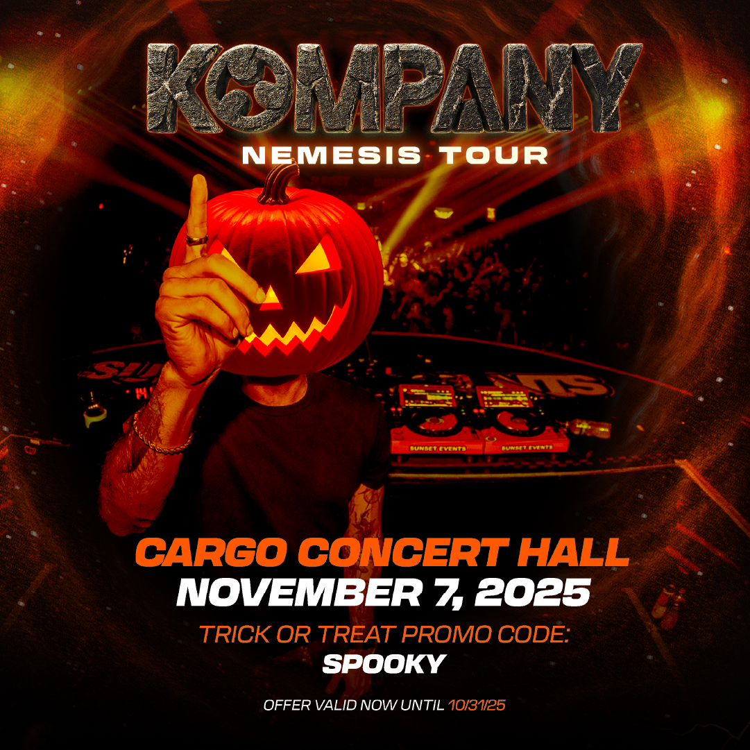 We have a little treat for you... 🎃 In anticipation of #Kompany's upcoming Nemesis tour, #FreshBakin has set up a surprise promo code, valid until 10/31! Click the link below and enter code SPOOKY to unlock the mystery deal. 🔗
bit.ly/KompanyCCH25
#RenoEDM