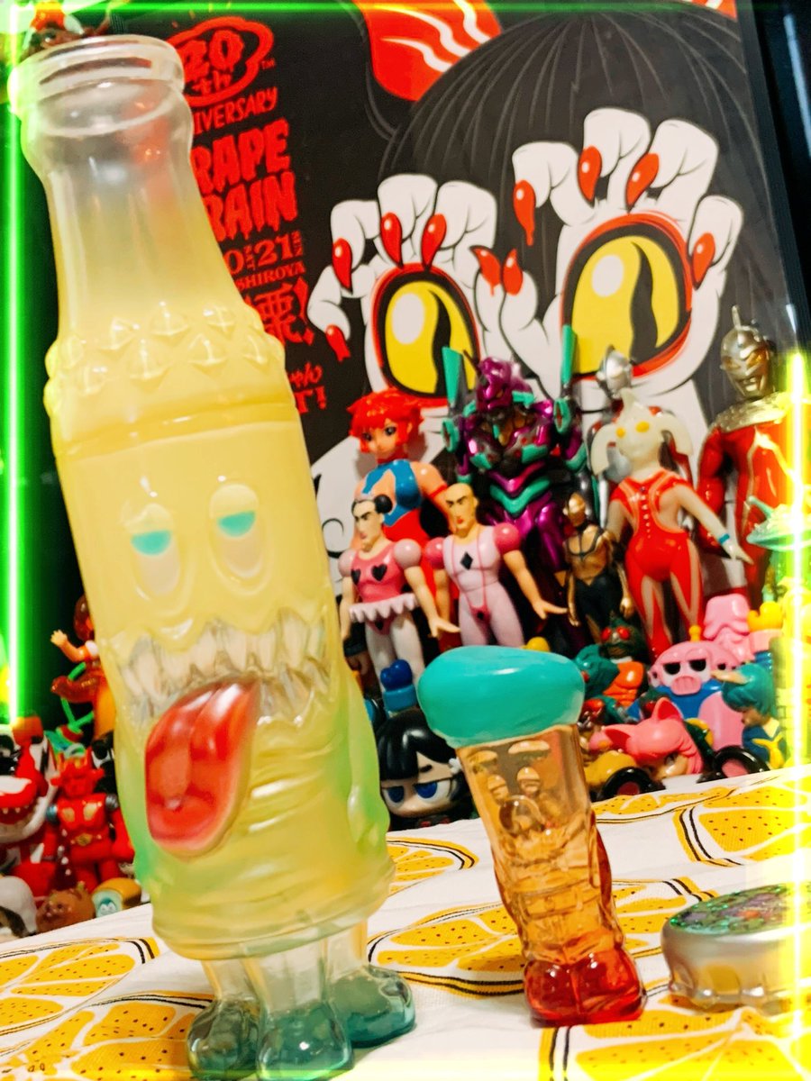 ボトルモンスターズ　サードアイワークス　mode of POISON ソフビ ボトルモンスターズ サードアイワークス mode of POISON ソフビ ボトル