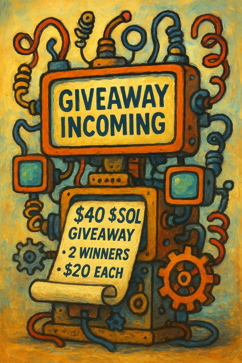HairHustler128's tweet image. $40 $SOL Giveaway
2 Winners
$20 Each
❤️ 💙, Drop an Emoji, ♻️ (Not Mandatory but Appreciated) and 🍀