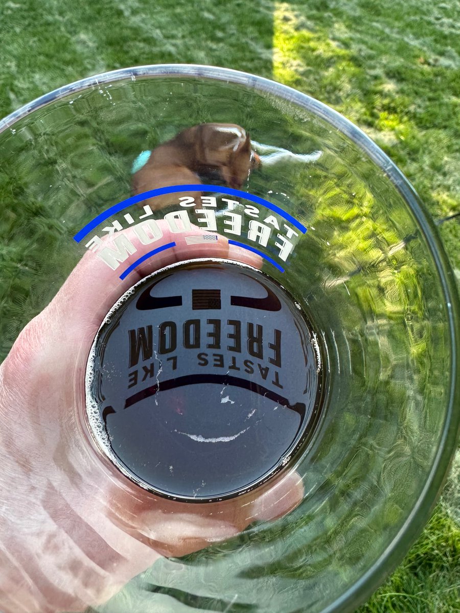 CS_Prevails's tweet image. First donation I ever made to a political candidate was to Donald Trump&apos;s first campaign. In 2017,  @gop offered two of these &quot;Taste Like Freedom&quot; pint glasses for a &quot;donation&quot; of $35, which I naturally ordered. And it took them over 3 months to ship them out LOL