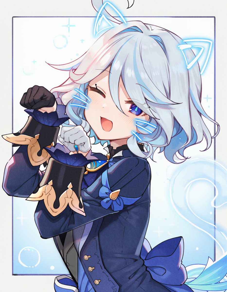 Unajyudayo's tweet photo. ネコチャンになってみたかったフリーナ🐱復刻おめでとう！ https://t.co/zCkGGVTvrb