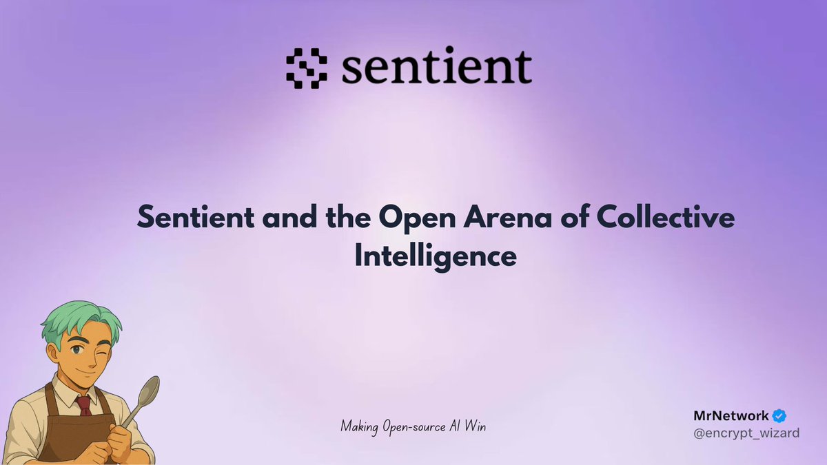 encrypt_wizard's tweet image. what excites me about @SentientAGI is that it brings intelligence out of the lab and into the open
for years, AI progress has been measured behind closed doors, where only a handful of people could see the data or reproduce the results
Sentient flips that completely; it’s…