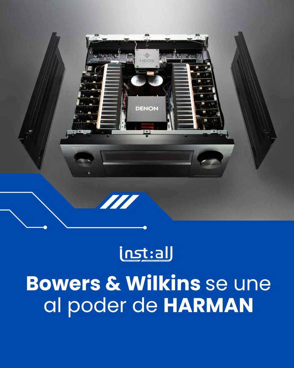 💡 Harman  International amplía su portafolio al adquirir Sound United. 📖 Descubre más en inst:all Magazine: installmagazine.com.mx/bowers-wilkins…

#installmagazine #Harman #bowersandwilkins #denon #marantz #audioprofesional #ResidencialPremium