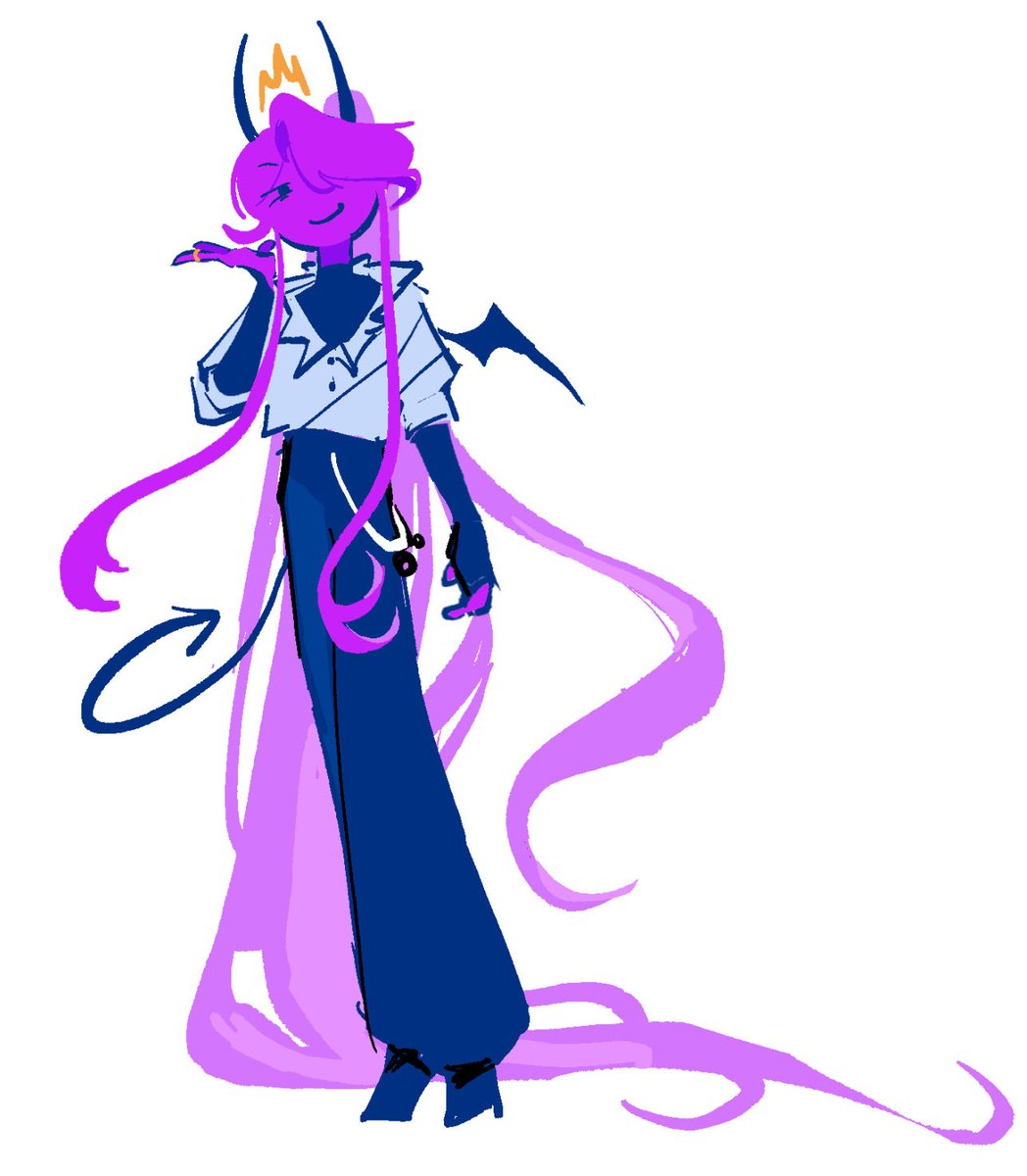 extremely long haired ls wemmbu….. #wemmbufanart