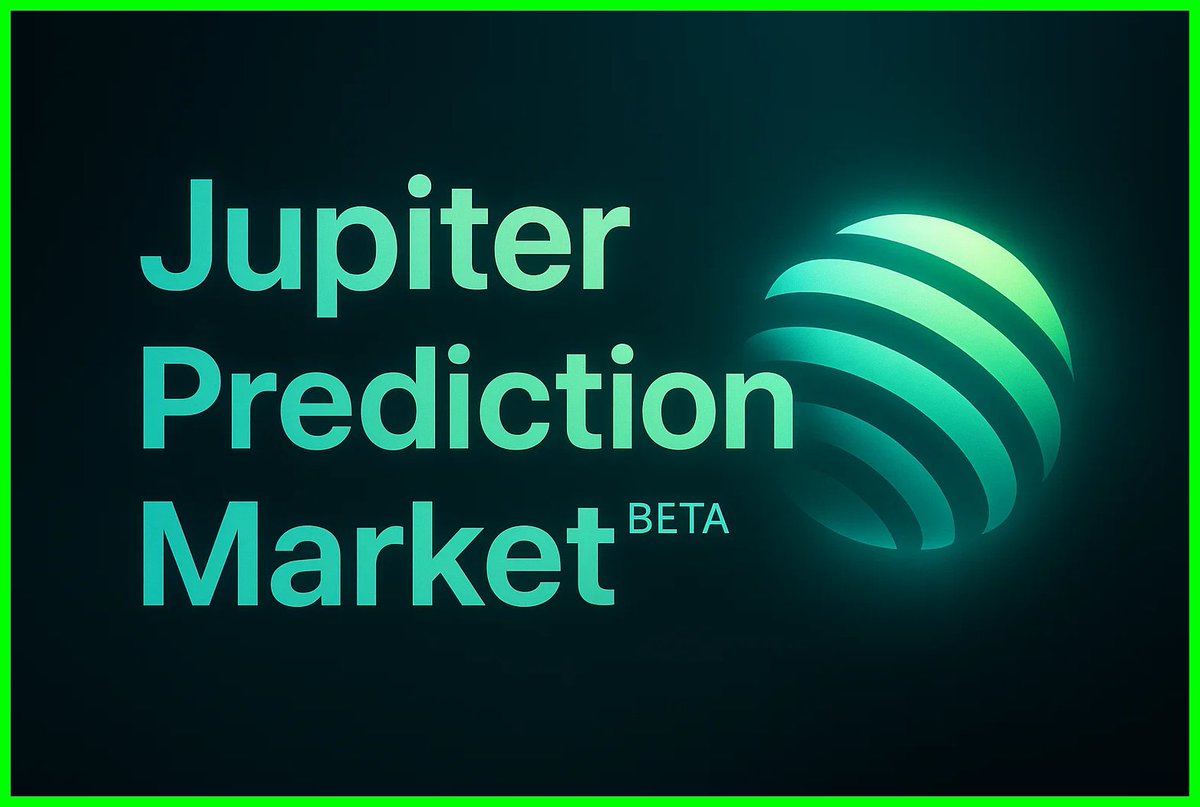 🚨 <a href="/JupiterExchange/">Jupiter (🐱, 🐐)</a> launched AGAIN something completely NEWWWW! 🎉

✅ The Jupiter x Kalshi Prediction Market
👉 Where you can actually trade real-world events

Welcome to a next exciting chapter in the Jupiverse🪐

Here's how YOU can join &amp; start predicting 🧵👇