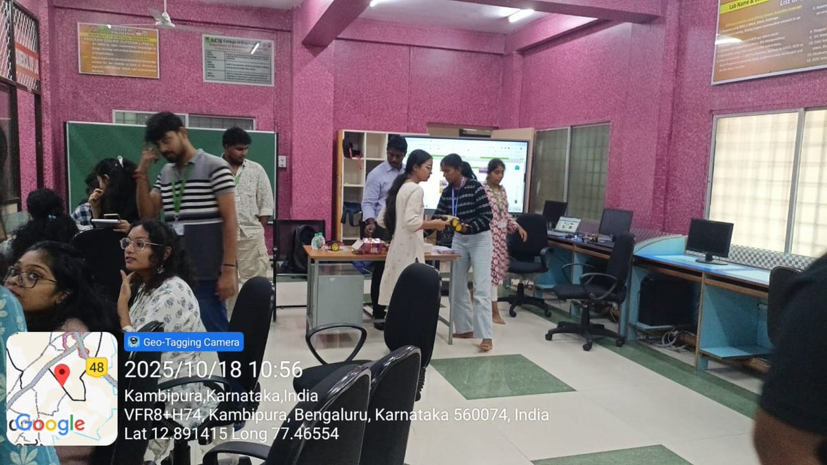 acscebangalore's tweet image. ⚙️ #ACS_College_of_Engineering (#ACSCE) – #Biomedical_Engineering organized a 2-Day Workshop on “Embedded System Design Using Arduino” 🤖💡 led by Dr. R. Arul Jose (#RRCE). Students gained hands-on insights into Arduino applications in Biomedical Engineering! 🚀 #BME #ACSCE