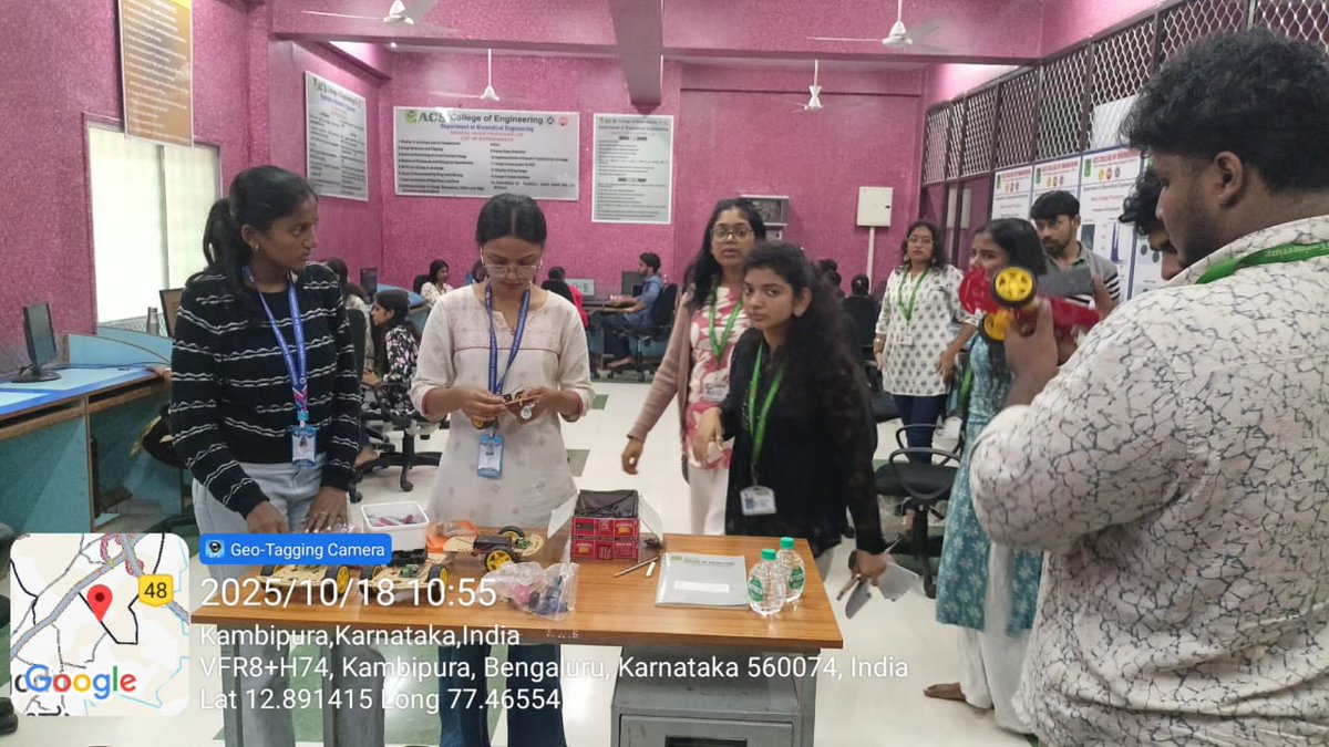 acscebangalore's tweet image. ⚙️ #ACS_College_of_Engineering (#ACSCE) – #Biomedical_Engineering organized a 2-Day Workshop on “Embedded System Design Using Arduino” 🤖💡 led by Dr. R. Arul Jose (#RRCE). Students gained hands-on insights into Arduino applications in Biomedical Engineering! 🚀 #BME #ACSCE