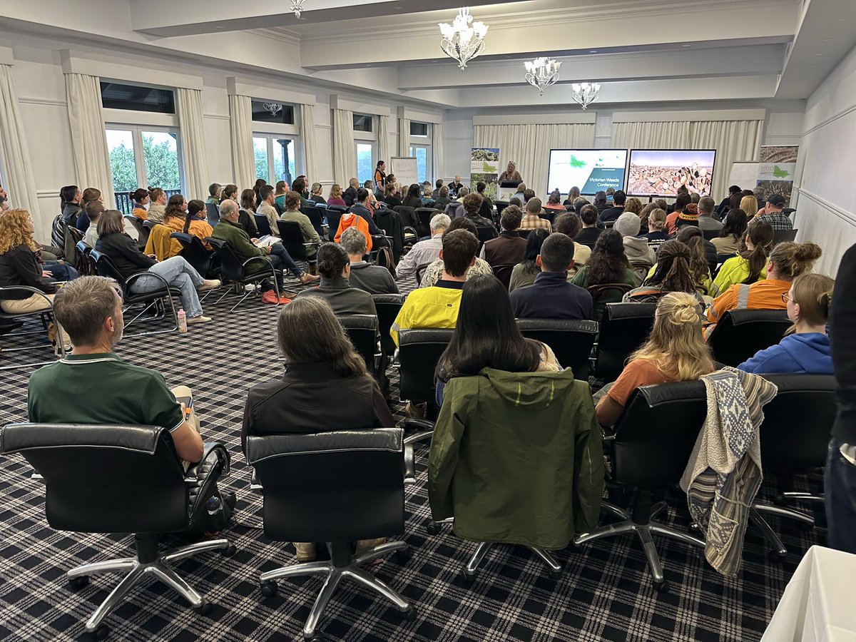 society_weed's tweet photo. Bonza first half of the day at conference! #VicWeedsConf2025 https://t.co/3fblbNgiVo