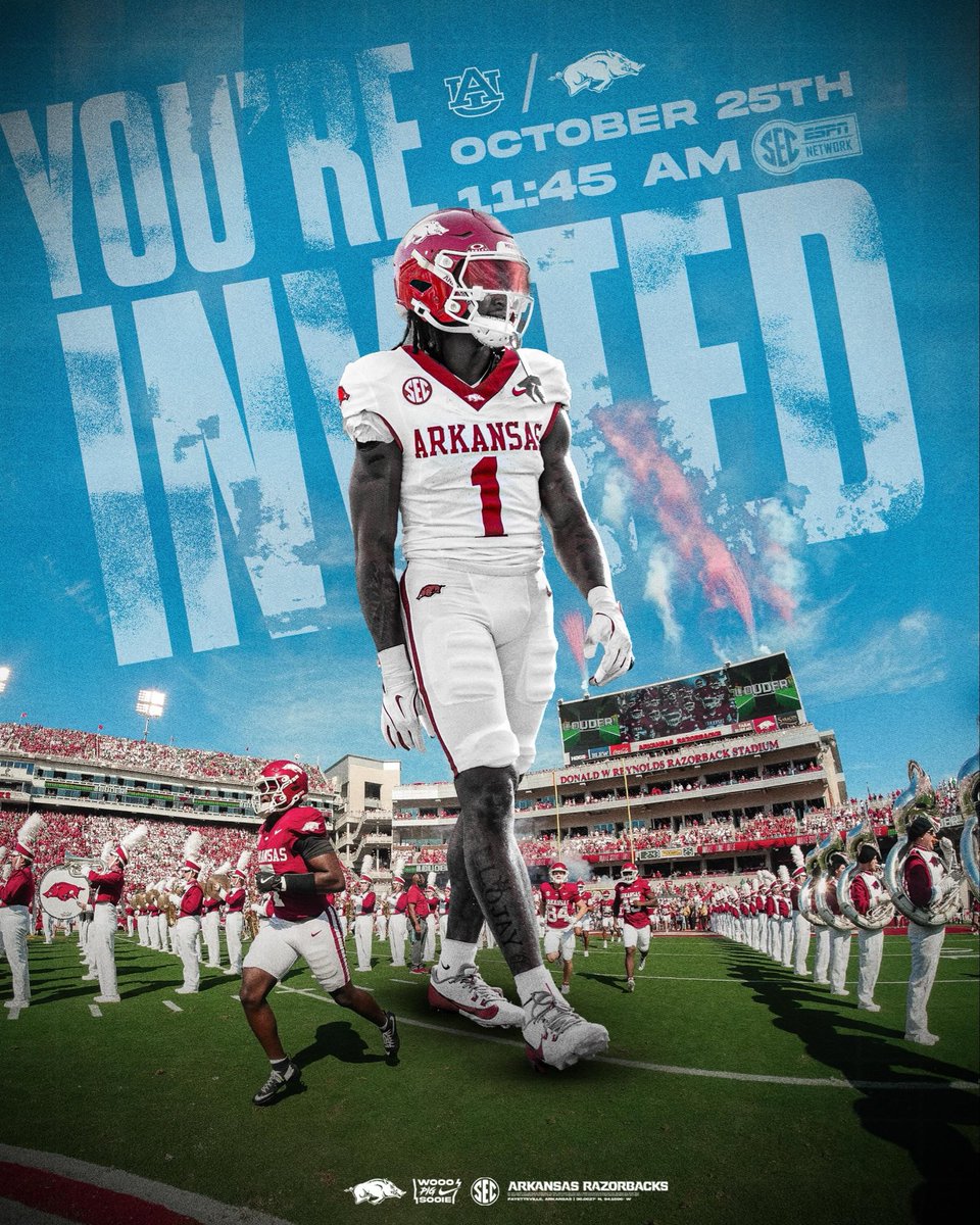 Ja'VionWalker (@javionwalker08) on Twitter photo Thankful for the chance to visit The University Of Arkansas for their game day! Excited to learn more about the program and experience the atmosphere. 
<a href="/RazorbackFB/">Arkansas Razorback Football</a> <a href="/PrepRedzoneAR/">Prep Redzone Arkansas</a> <a href="/ARPrepSports/">Arkansas Prep Sports</a> <a href="/PABruinFootball/">PA Bruin Football</a> <a href="/ArRecruitingGuy/">Richard Davenport</a> <a href="/ballhogkolby/">Kolby Smith</a>
#GameDayVisit #Blessed #GoHogs Thankful for the chance to visit The University Of Arkansas for their game day! Excited to learn more about the program and experience the atmosphere. 
<a href="/RazorbackFB/">Arkansas Razorback Football</a> <a href="/PrepRedzoneAR/">Prep Redzone Arkansas</a> <a href="/ARPrepSports/">Arkansas Prep Sports</a> <a href="/PABruinFootball/">PA Bruin Football</a> <a href="/ArRecruitingGuy/">Richard Davenport</a> <a href="/ballhogkolby/">Kolby Smith</a>
#GameDayVisit #Blessed #GoHogs