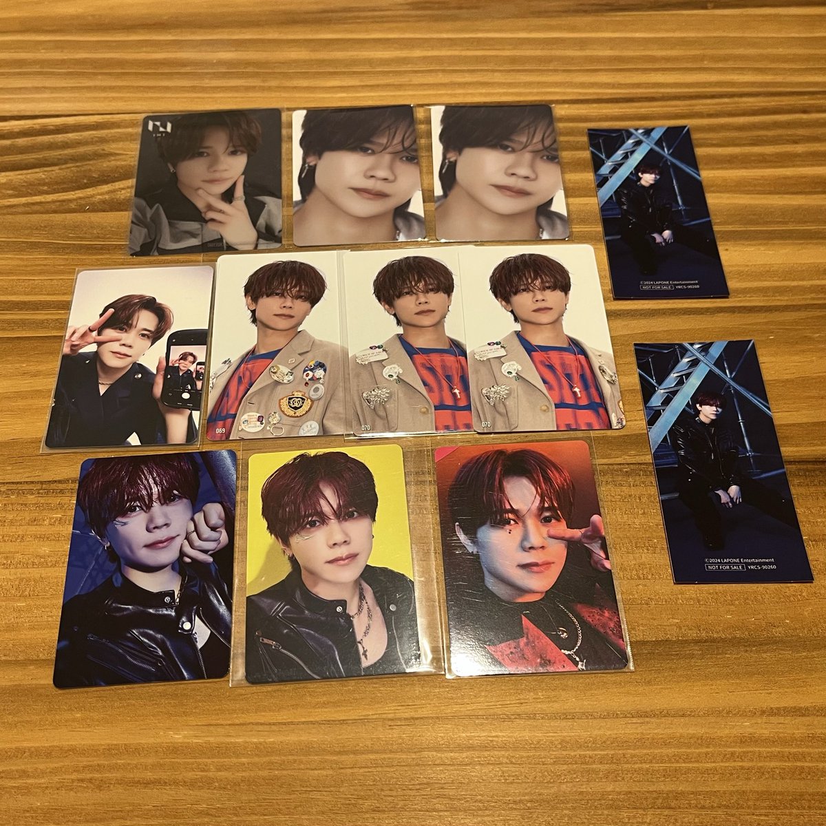 fj_jon's tweet photo. INI 過去トレカ 交換 買取

【譲】写真13枚（リプに続く）（12/13）

【求】買取 or 交換（藤牧、田島関連）

一部同種交換を希望したり、優先度の都合でお断りさせていただく場合がございますので、あらかじめご了承ください

#INI #INI交換 
#西洸人 #藤牧京介 #松田迅 https://t.co/YTFvJP0EeJ