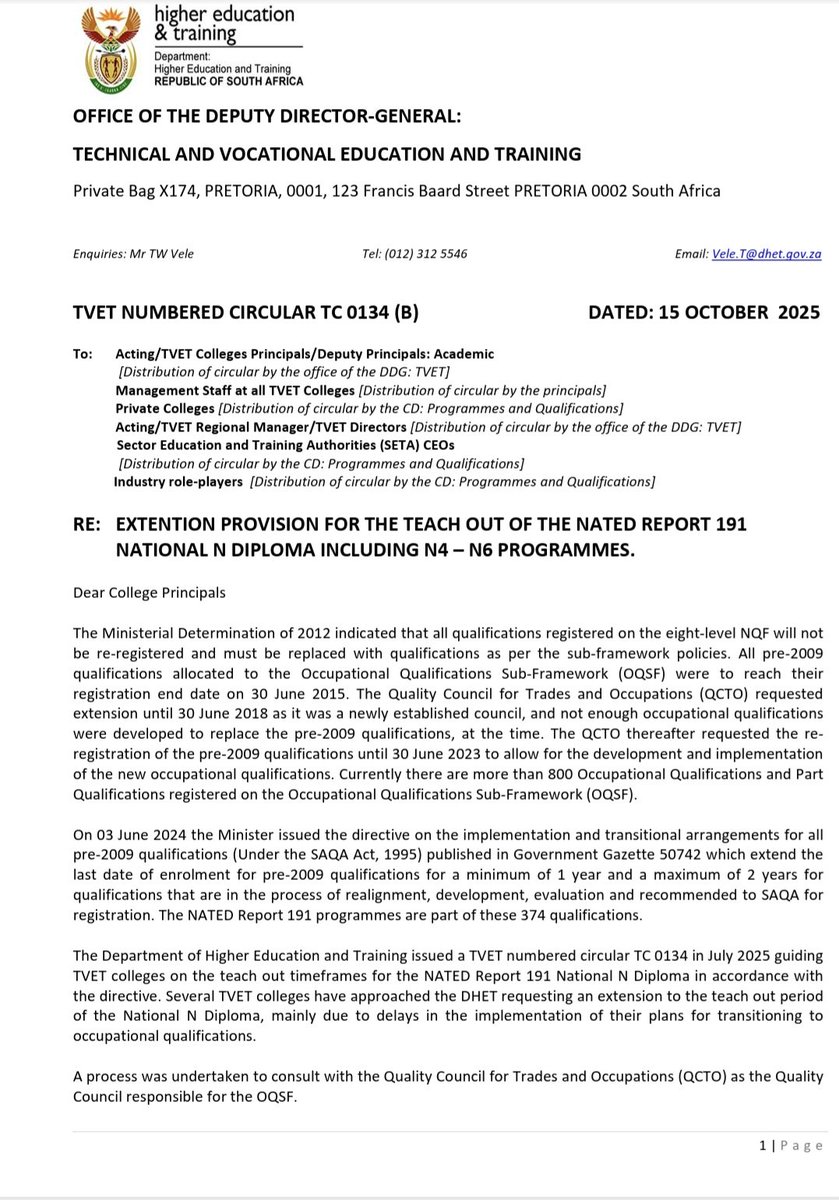 SWGCollege's tweet image. SWGC UPDATE 📣 

2026 N4 Applications for Business, Utility &amp;amp; Engineering Studies officially open from 22 Oct 2025!

Apply at 👉 swgc.co.za 

🚨 Space is limited!

#N4Applications2026 #TVETOpportunity #LegacyInLearning #YourFutureStartsHere