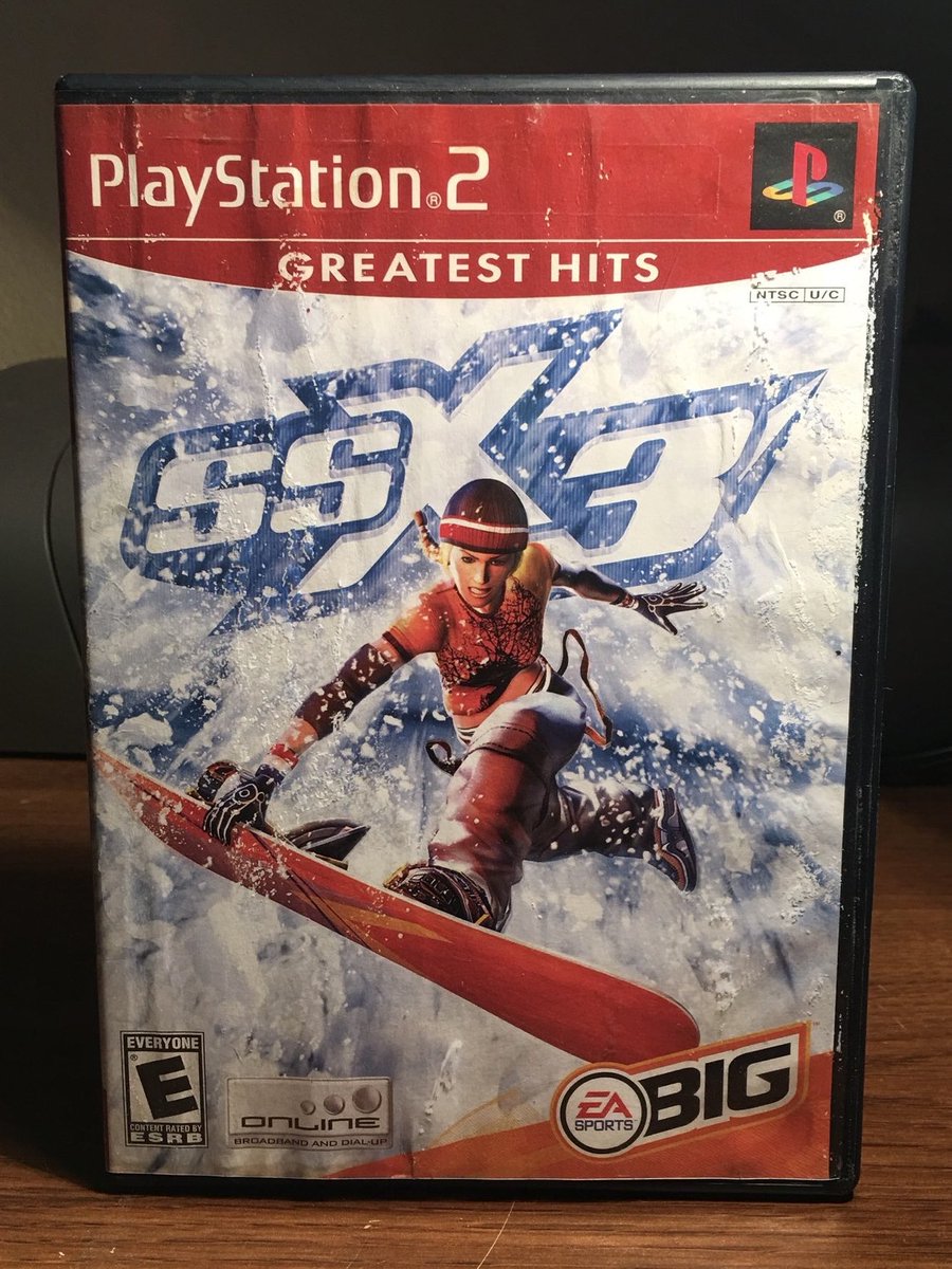 HipHopandGames's tweet photo. On this day in 2003, SSX 3 was released. The third installment of the SSX series. My second favorite next to SSX Tricky. #ssx3 #PS2 https://t.co/R5yEjkWLSi
