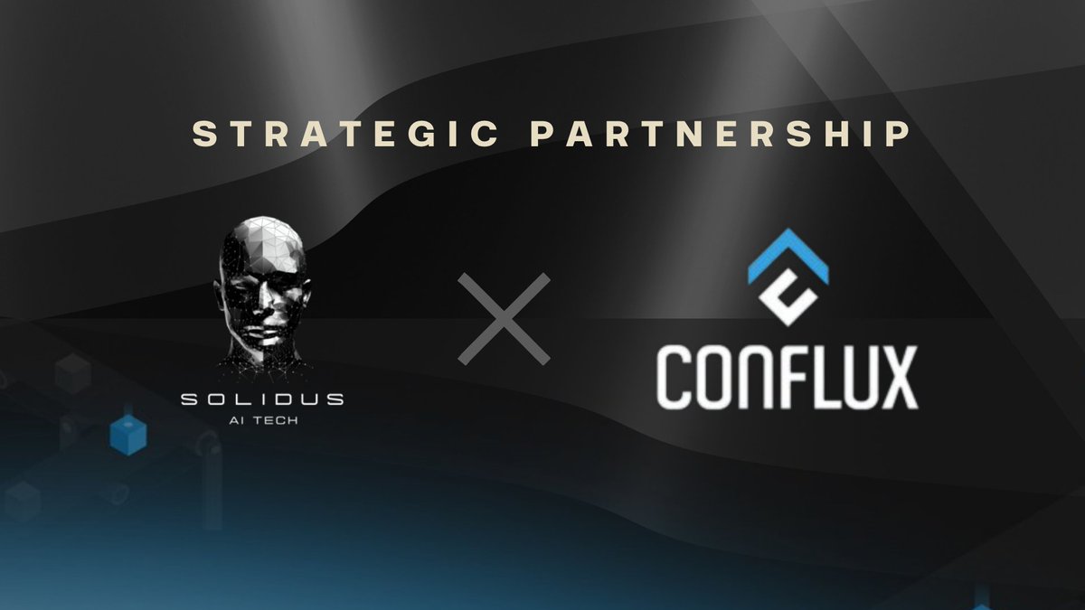 oopsjiah's tweet image. Partnership Announcement: Solidus Ai Tech x Conflux Network 🤝

Solidus @AITECHio is proud to announce its strategic collaboration with @Conflux_Network, a pioneering Layer 1 blockchain known for its compliance with Chinese regulatory frameworks and its innovative hybrid PoW/PoS…