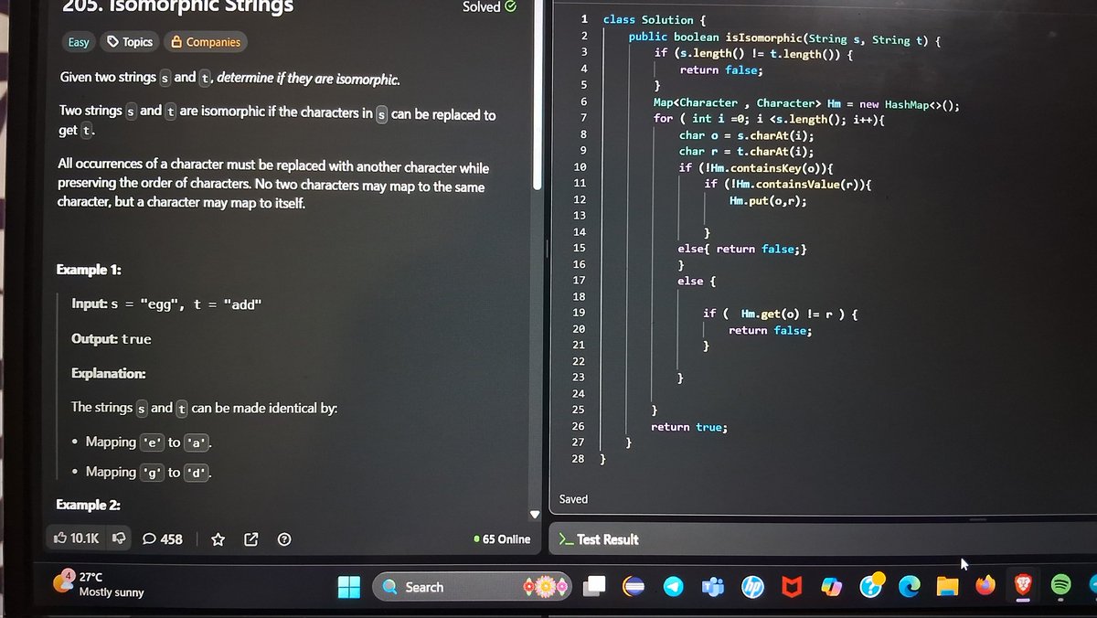 codingflu's tweet image. Start of the day with a string question