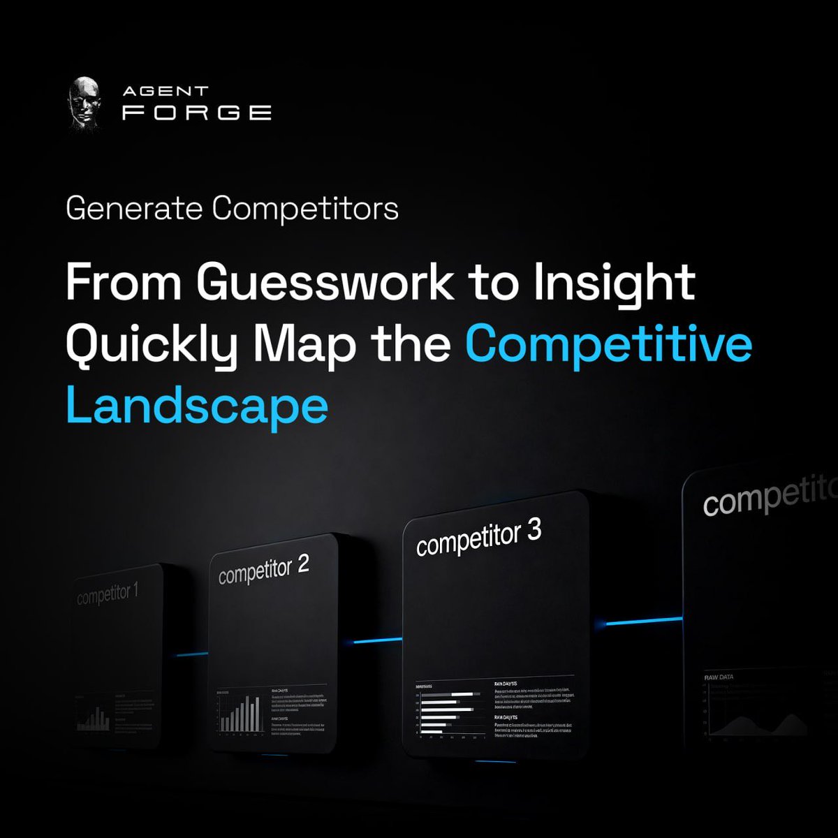 oopsjiah's tweet image. 💡 From Guesswork to Insight! 🧠

In the age of AI, competitive analysis is no longer about spending endless hours gathering data — it’s about how efficiently you can interpret it. ⚙️

Introducing Generate Competitors, an AI-powered agent built on @AITECHio Agent Forge, designed…