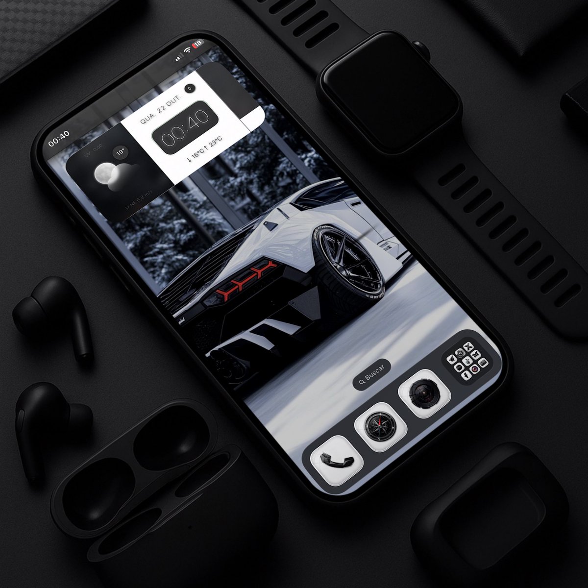 ONLY MORE 2 DAYS!

🚨🚨🚨 Still in promotion: Dark Obsidian + White Obsidian icon packs + 200 Wallpaper pack. 🚨🚨🚨

Mockup mLite
Widget Smart Wallpaper Art
Wallpaper by me

Check it on layerone4.gumroad.com/l/mebmos