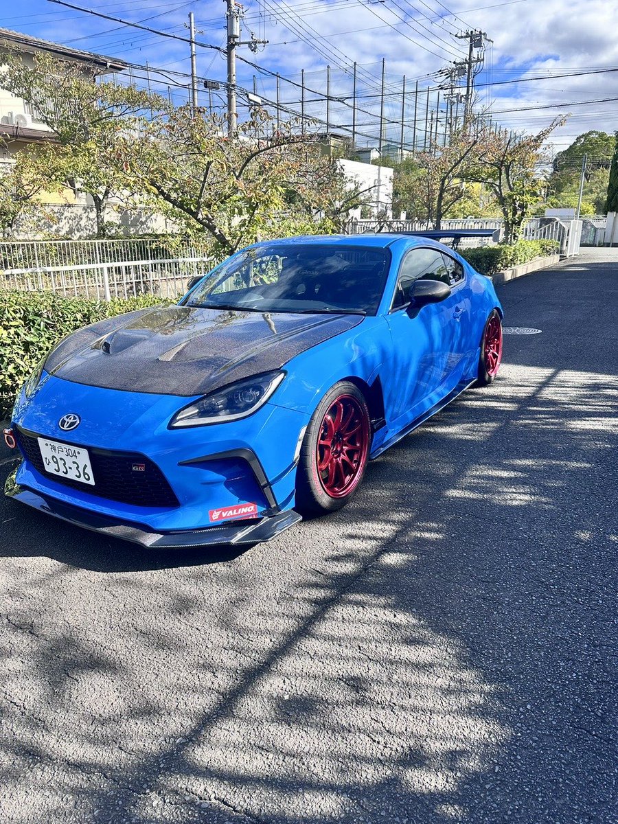 ラウダダカンパニーさんの デモカー86に装着していただいた RAYS特注