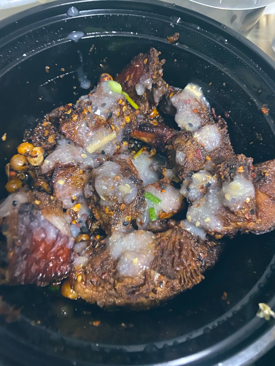 我爱吃的加猛料的烤鸭（猜猜是什么）  #媚黑  #媚黑母狗