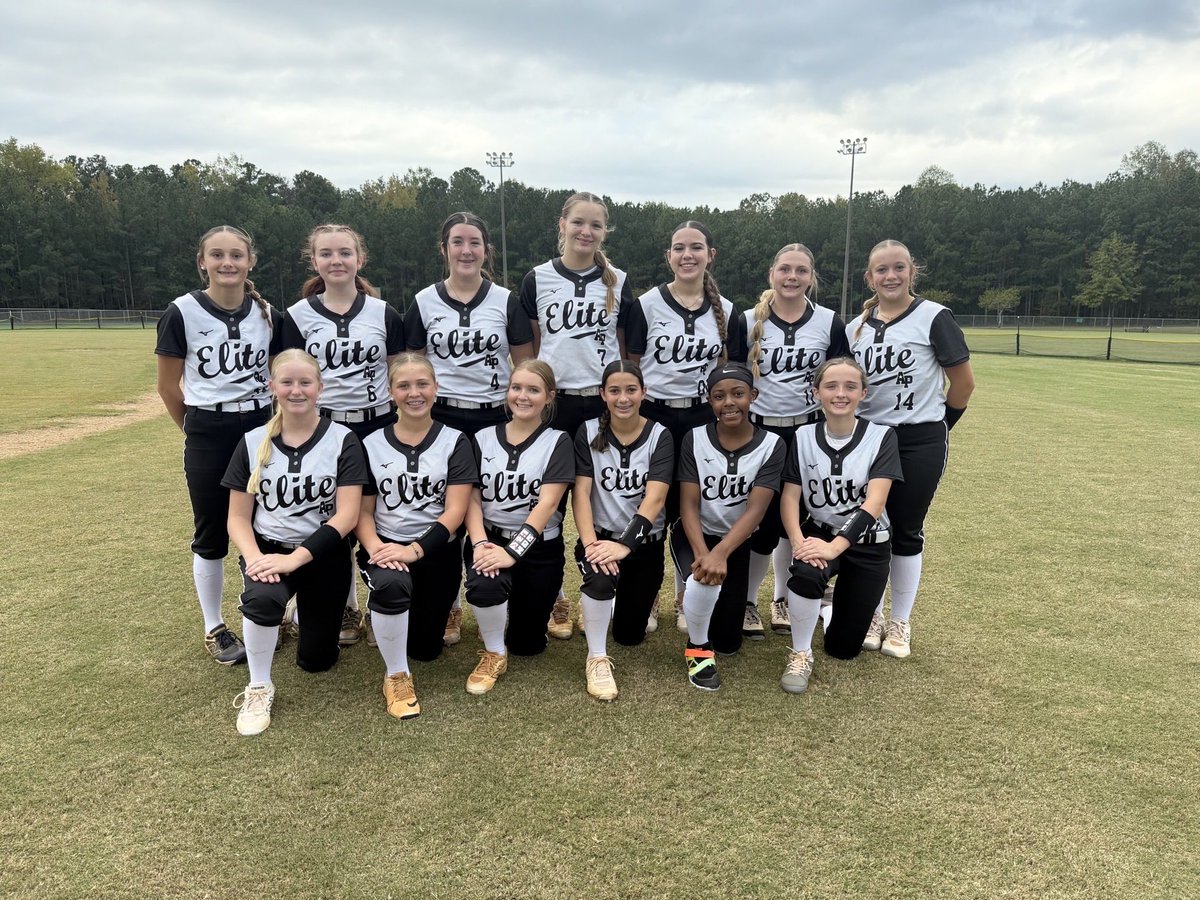 Elite2030foster's tweet photo. First tournament together. First championship. 6-0. Enough said. 🏆💪 #APElite2030 #GeorgiaSoftball #Champs https://t.co/a6Un62IWLO