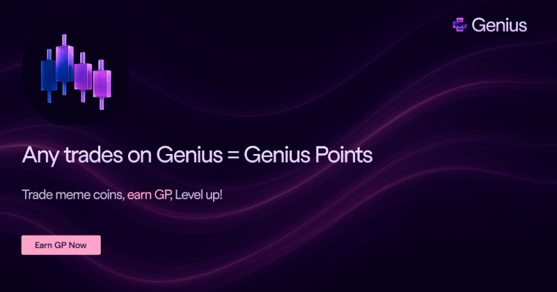 GeniusTerminal's tweet photo. Make every trade profitable with Genius!