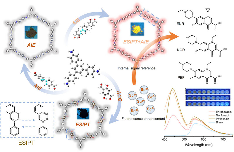 AggregateOA's tweet image. &quot;Linker-regulated Imine-based Covalent Organic #Frameworks Enable Dual-Mode #Fluorescence Emission as Stable Internal Reference Signal&quot; by Hongin Cao, Yinhua Wan, et al. @CAS__Science @ustc @Wiley_Chemistry @COF_papers #COF #AIE #antibiotic
Check👉doi.org/10.1002/agt2.7…