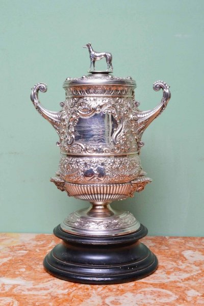 They don't make greyhound trophies like this anymore!