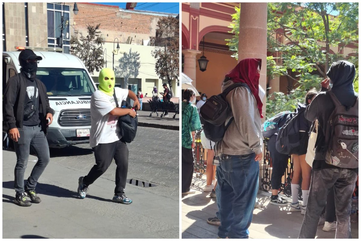sanluisatiempo's tweet photo. #SLP | La UASLP denuncia intromisión externa en movimiento estudiantil y refrenda su política de cero tolerancia a la violencia 
#UASLP #Manifestación #Infiltrados #Violencia 
https://t.co/a4QzrE5TUI https://t.co/4Yt0LIwflz