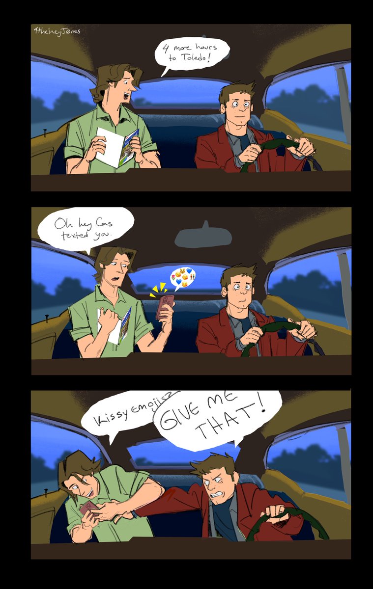 Ok im late to this but i really wanted to draw this  #spn